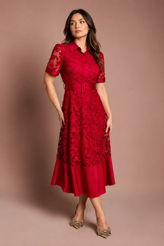 Floral Lace Dress