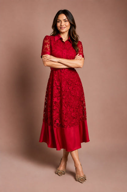 Floral Lace Dress