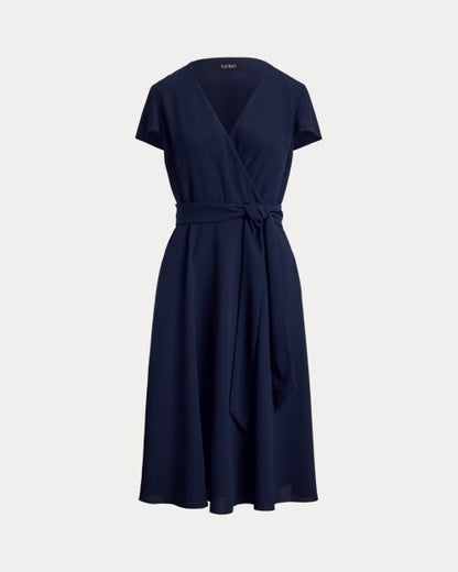 Georgette A-Line Midi Dress