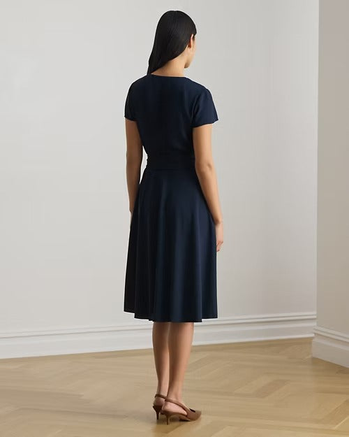 Georgette A-Line Midi Dress