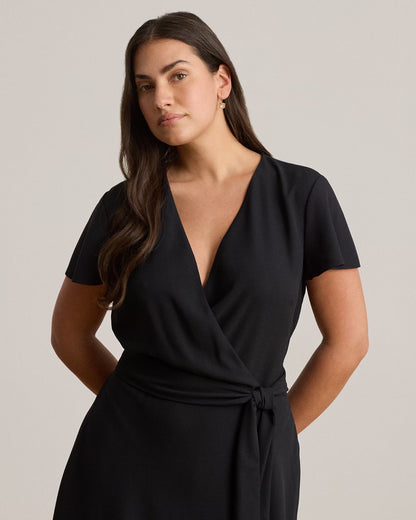 Georgette A-Line Midi Dress